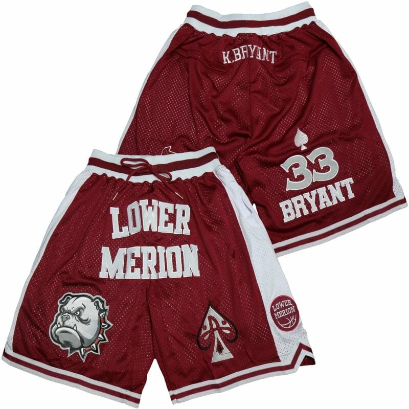 Bryant #33 Lower Merion Basketball Shorts - Robert Henrys